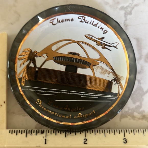 Vintage cocktail glass coasters tinker dishes set of 3 - Picture 11 of 16